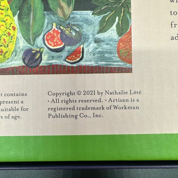 Nathalie Lete 1000 Piece Puzzle Still Life Pineapple Fruit Horse Jigsaw Complete - Picture 8 of 12